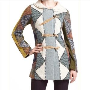 Anthropologie | Charlie Robin | Patchwork Cardigan